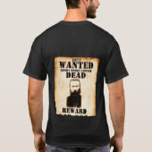 HBL - Affiche Recherchée - T-shirt (Dos)