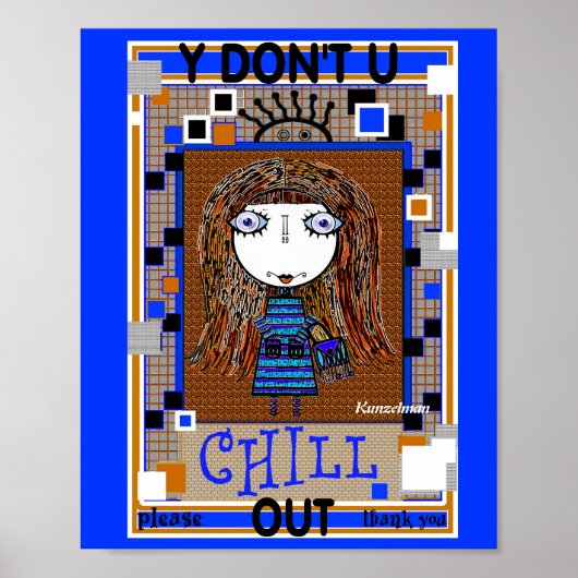 HBM POSTER CHILL (Devant)