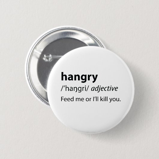Hboze Funny Dictionary Definition Ronde Button 5,7 Cm (Voorkant /achterkant)