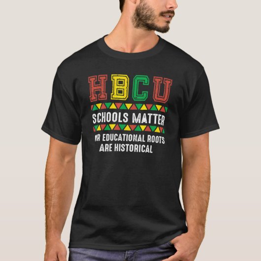 HBVcu trots onze educatieve routes zijn historisch T-shirt (Voorkant)