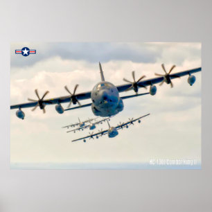 HC-130J COMBAT II POSTER