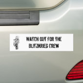 HC Blitzkrieg Bumpersticker (Op auto)