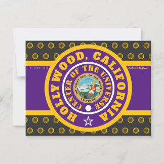 HCACOU HOLLYWOOD, CA (COU) 2 BRIEFKAART