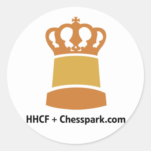 HCF Chesspark Event Sticker (Voorkant)