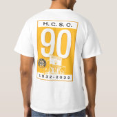 HCSC 90e, T-shirt Homme (Dos)