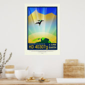  HD 40307g superaardesleuf Poster (Keuken)