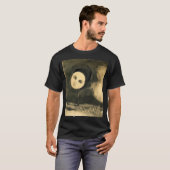 HD Strange Flower van Odilon Redon (1880) High T-shirt (Voorkant volledig)
