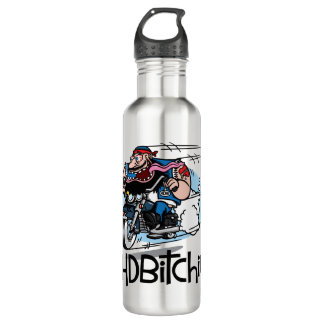 HDBitchin Roestvrij staal 24 oz waterfles