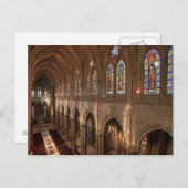 HDR afbeelding van Basilica interior, Quito, Ecuad Briefkaart (Voorkant / Achterkant)