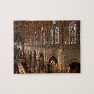 HDR-beeld van het interieur van de Basiliek, Quito Legpuzzel