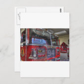 HDR Fire Truck Briefkaart (Voorkant / Achterkant)