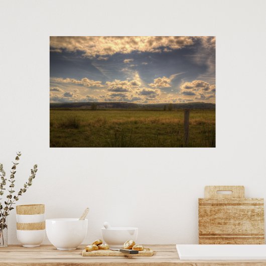 HDR Landschap Poster (Keuken)