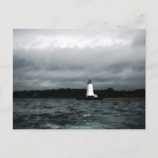 HDR-lichthuisbriefkaart Briefkaart (Voorkant)