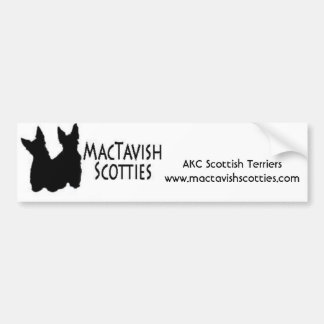hdr_two, AKC Scottish Terrierswww.mactavishscot... Bumpersticker