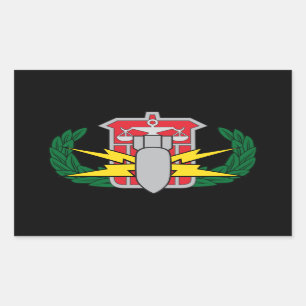 HDS-badge Rechthoekige Sticker