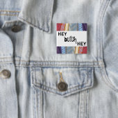 Hé biefje vierkante button 5,1 cm (In situ)