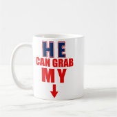 He Can Grab My Bottom Funny Love Joke Quote  Koffiemok (Links)