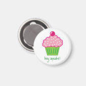 Hé cupcake! magneet (Voorkant / Achterkant)