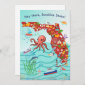 Hé daar, Sunshine State Kaart (Voorkant / Achterkant)