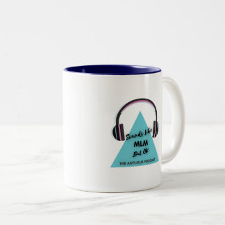 Hé, dat klinkt als MLM maar oké Tweekleurige Koffiemok