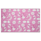 Hé dupez dupent le tissu de rose de comptine (Fat Quarter)