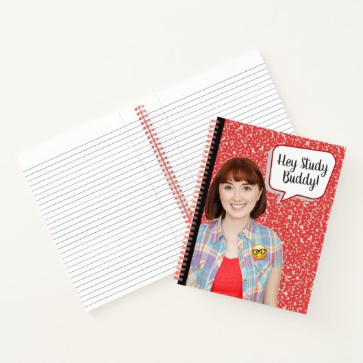 "Hé, Étudiez Buddy !" Carnet (Intérieur)