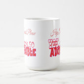 Hé, glimlach alsjeblieft koffiemok (Center)