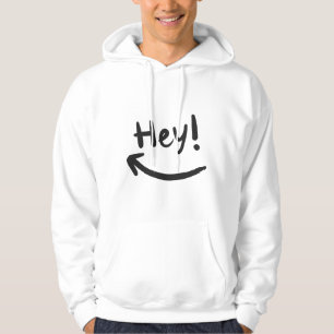 Hé glimlachen hoodie