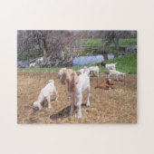 Hé Goat Kinder Legpuzzel (Horizontaal)