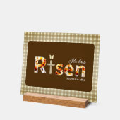 He has Risen Bible Verse Cross Religious Easter  (Angle)