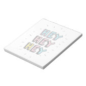 Hé, hé. notitieblok (Gedraaid)