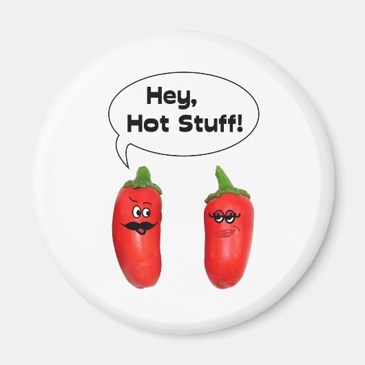 Hé, Hot Stuff. Chilies Magneet (Voorkant)