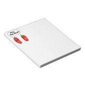 Hé, Hot Stuff. Chilies Notitieblok (Schuin)