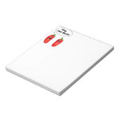 Hé, Hot Stuff. Chilies Notitieblok (Gedraaid)