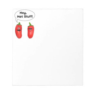 Hé, Hot Stuff. Chilies Notitieblok