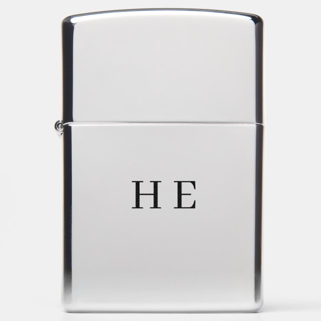 HE Initials Lighter – The Premium Gift Edition (Voorkant)