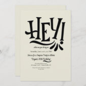 Hé Invitation (Devant / Derrière)