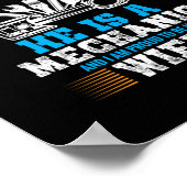 He Is A Mechanic Poster (Hoek)
