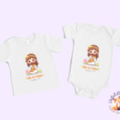 He Is Risen, Cute Jesus, Religious Easter Baby Romper