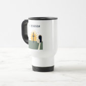 He Is Risen Easter 2026 Christian Travel Mug (Devant gauche)