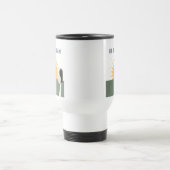 He Is Risen Easter 2026 Christian Travel Mug (Centre)