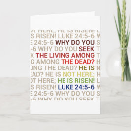He is Risen Kaart