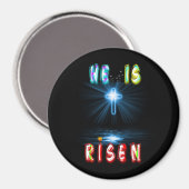 He Is Risen Magneet (Voorkant / Achterkant)
