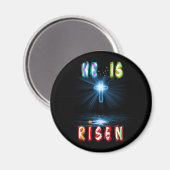 He Is Risen Magneet (Voorkant / Achterkant)