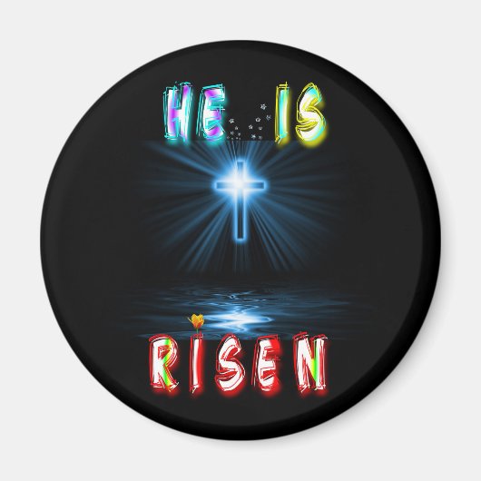 He Is Risen Magneet (Voorkant)