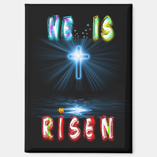 He Is Risen Magneet (Voorkant)