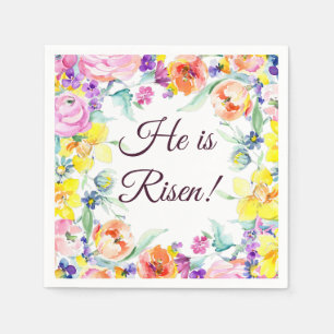 He is risen. napkins! servet