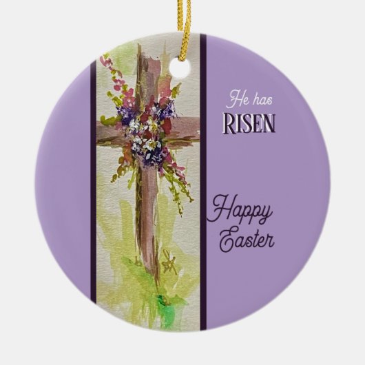 He is Risen Ornament (Voorkant)