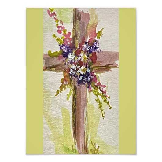 He is Risen Print Foto Afdruk (Voorkant)