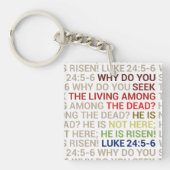 He is Risen Sleutelhanger (Voorkant)